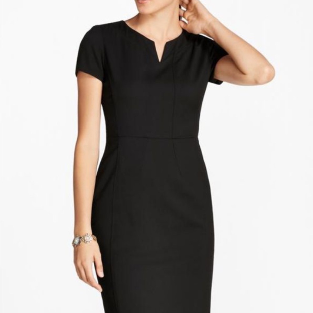 Brooks brothers wool sheath dress
